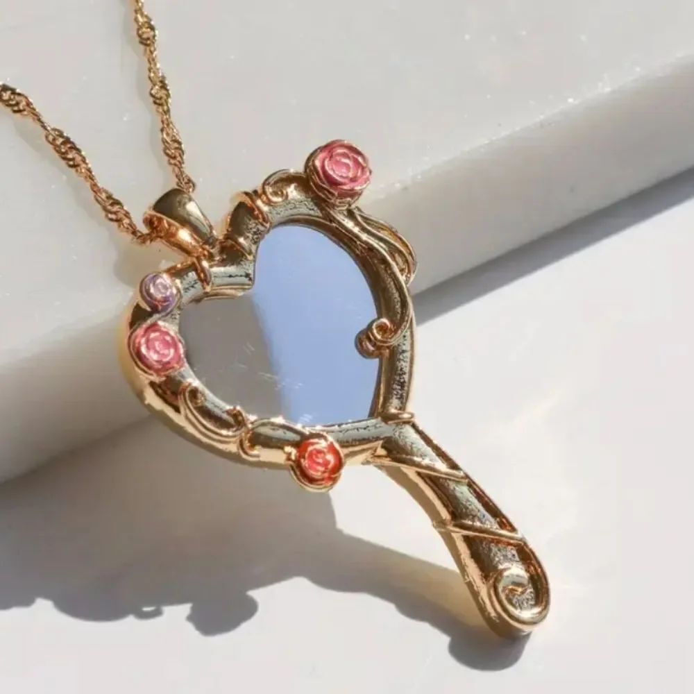 Gold Mirror Necklace